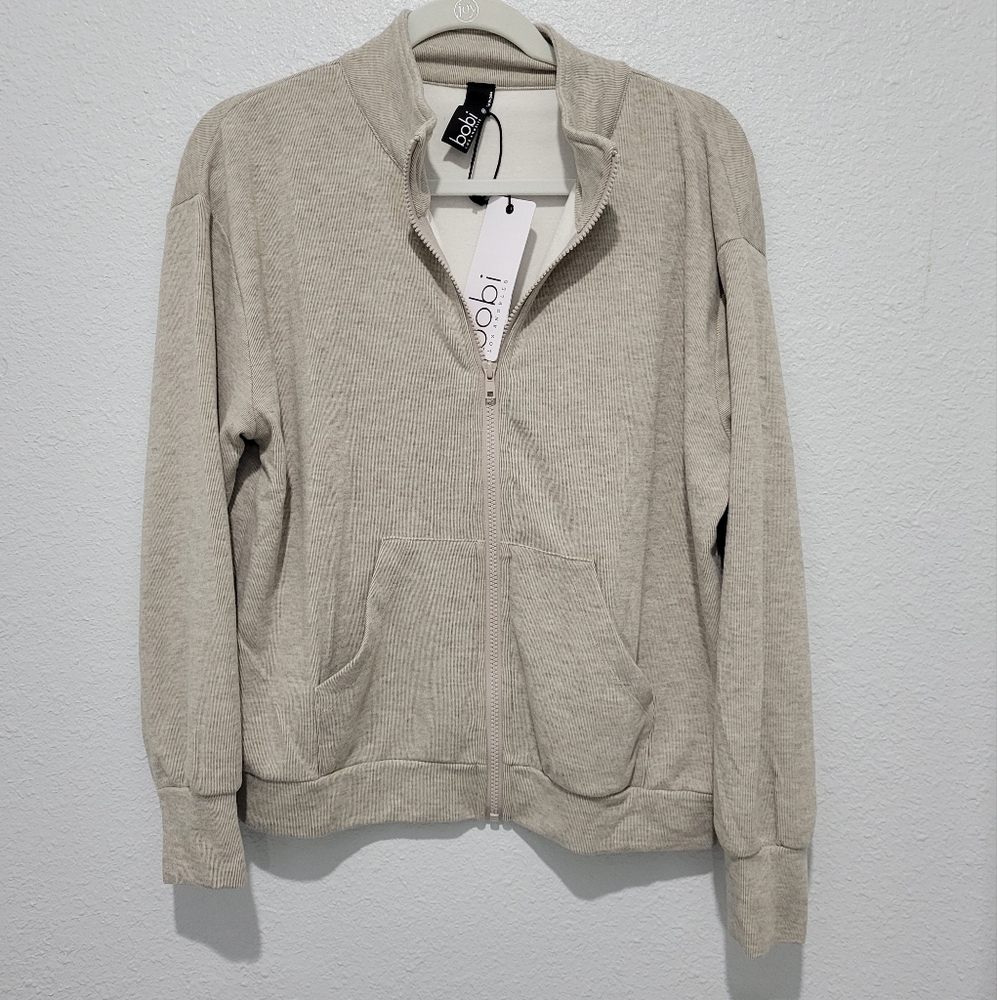 Bobi Los Angeles Zip up jacket NWT Sz M - Picture 4 of 10
